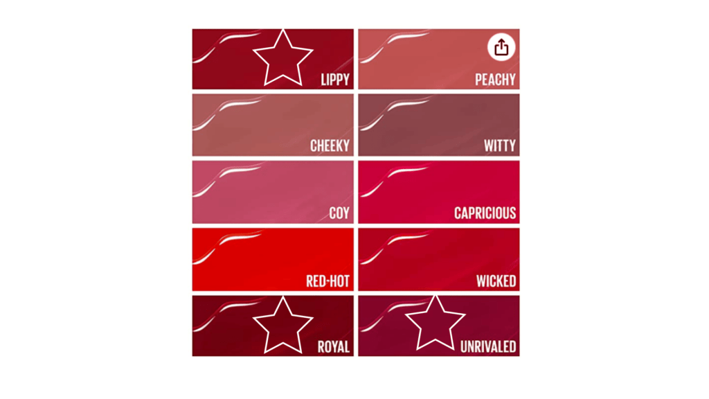 3 starred shades for winter lip color