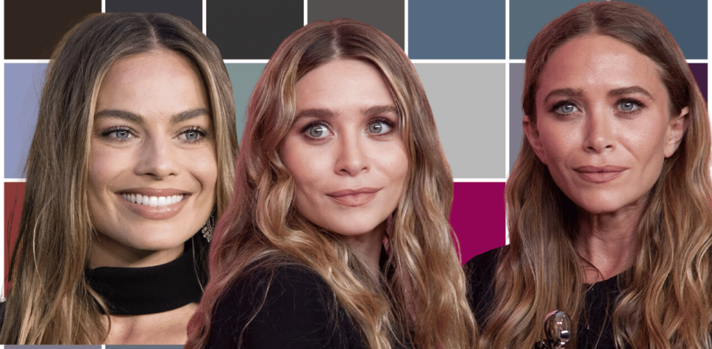 Soft Summer Celebrities on Color Palette