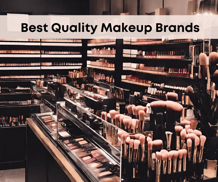High End Quality Makeup in A Fancy Store