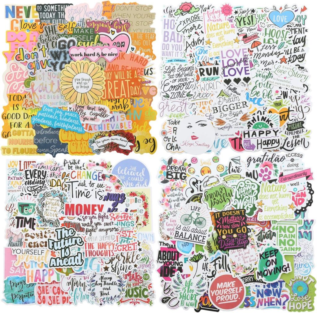 Word Stickers, Words & Quotes Stickers