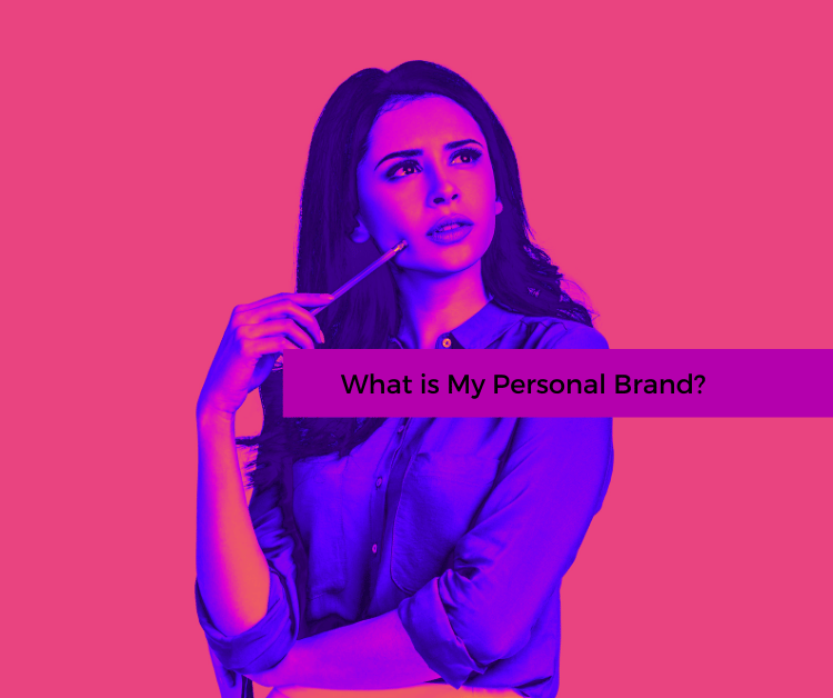 Woman asking herself what is my personal brand