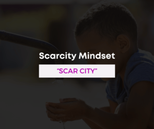 Scarcity Mindset Graphic Scarce Area