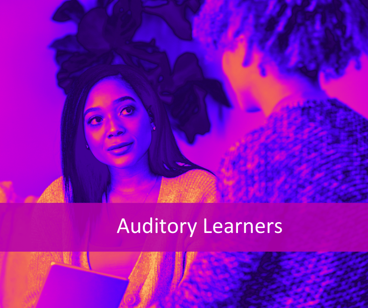 adult listening auditory learner