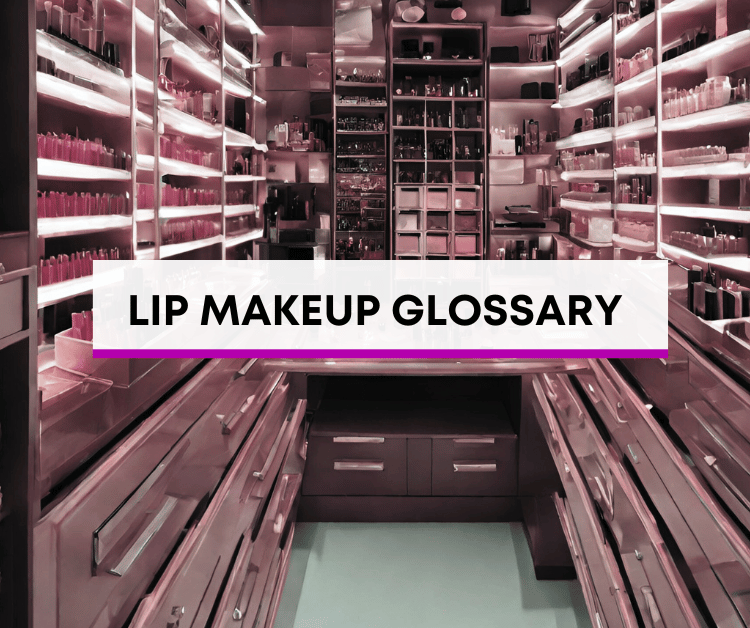 A modern makeup room filled with lip makeup