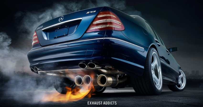 2001 mercedes s-class exhaust addicts