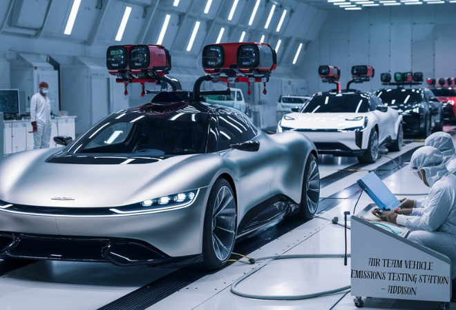 Air team vehicle emissions testing station – addison