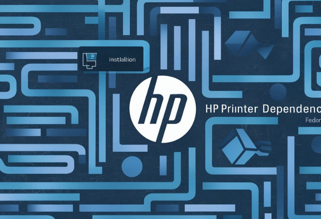installing hp printer dependencies fedora kde plasma