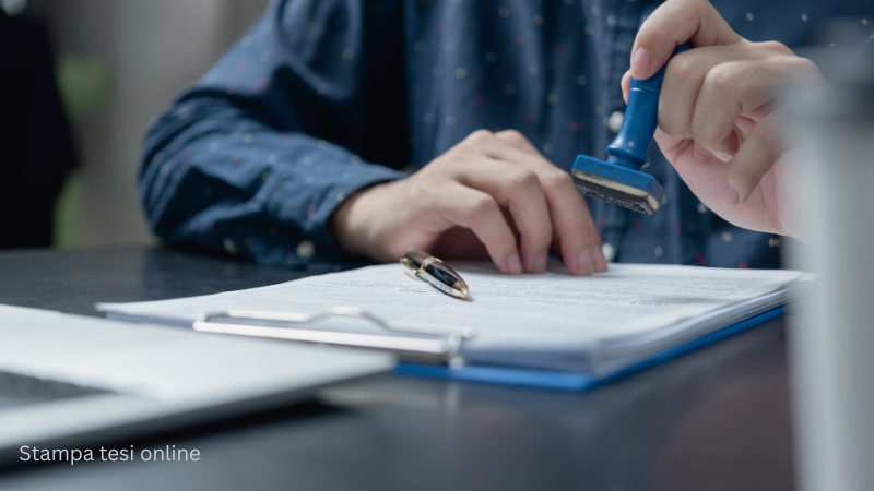 Stampa tesi online