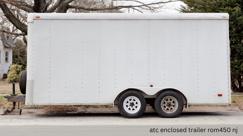 atc enclosed trailer rom450 nj 