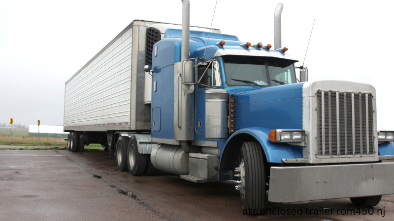 atc enclosed trailer rom450 nj