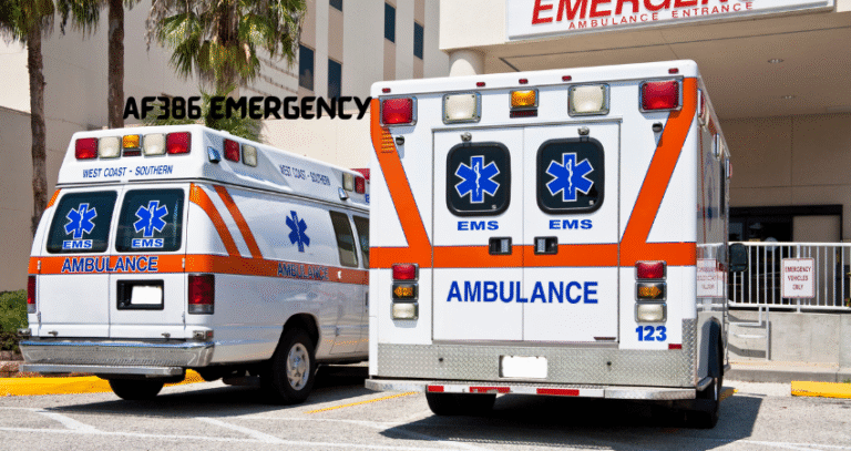 af386 emergency