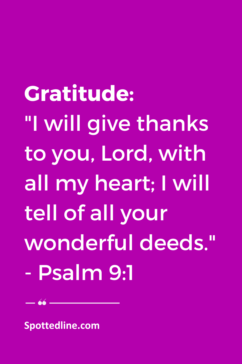 Gratitude Give Thanks to The Lord